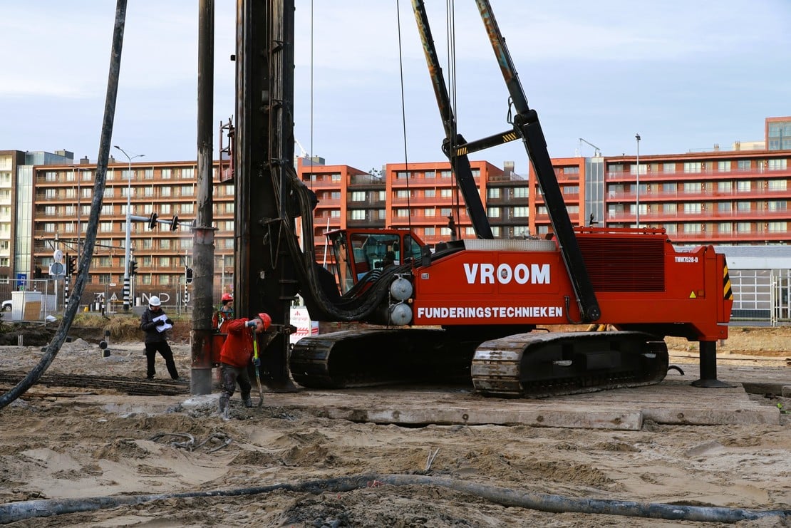 Heat piles in Zaandam