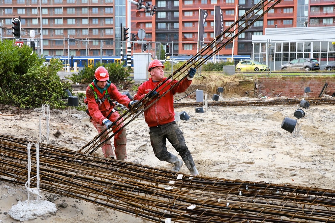 Heat piles in Zaandam