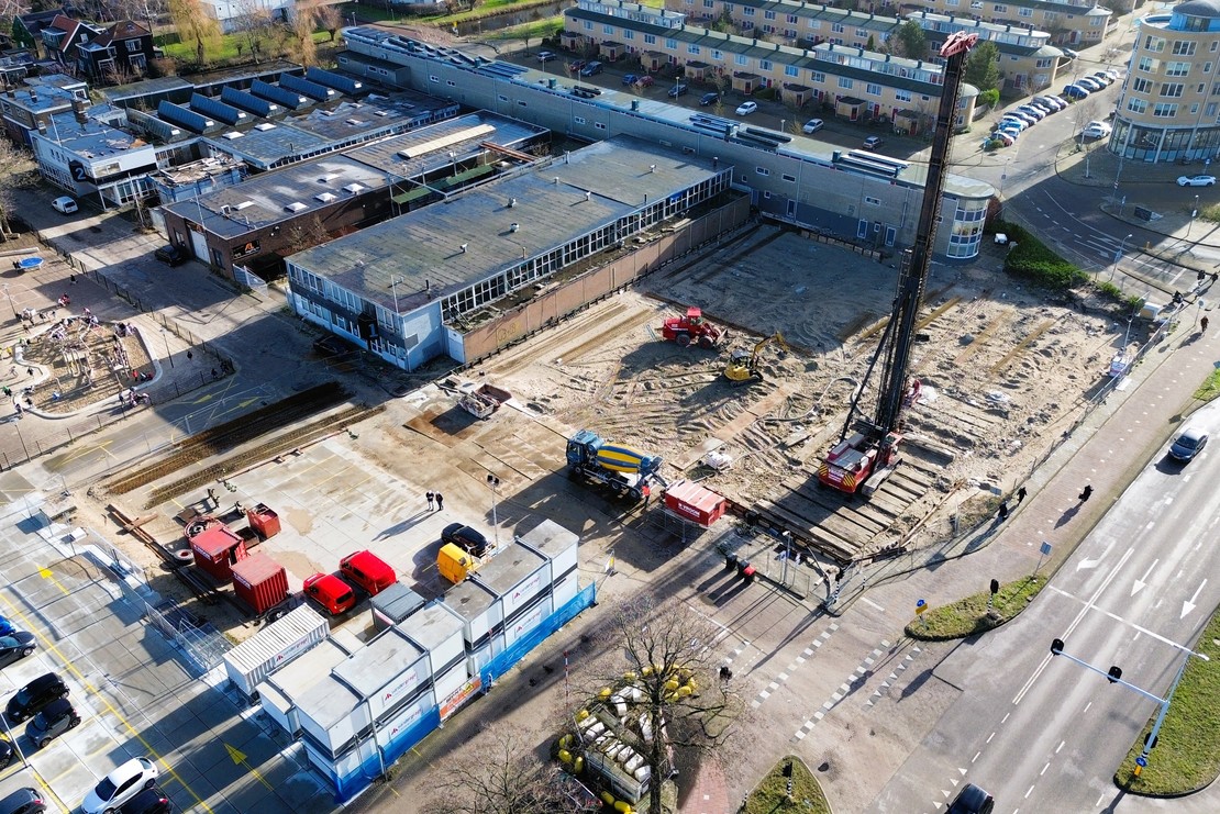 Heat piles in Zaandam